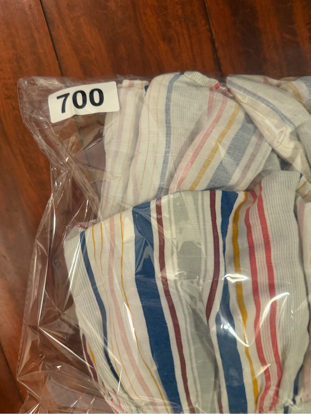 Anthropologie Multicolor Striped Mini Dress - Blue, Red, Yellow - Picture 8 of 10